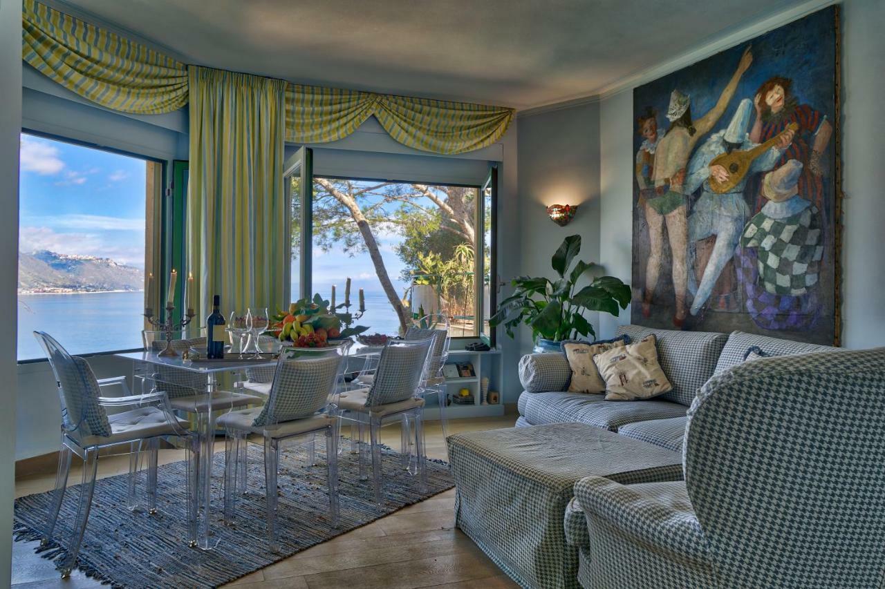Luxury Apartment And Charm Sea View Isola Bella Taormina Eksteriør bilde
